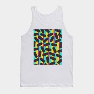 90's Pattern Retro Particles Tank Top